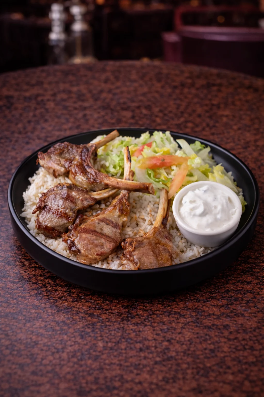 Lamb Chops at Vibe Lounge